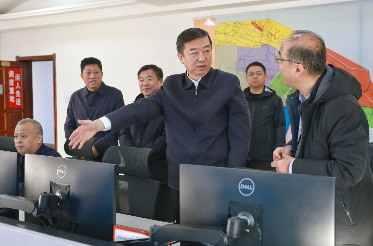 孙成坤深入鸡冠区恒山区宣讲党的二十届四中全会精神并调研