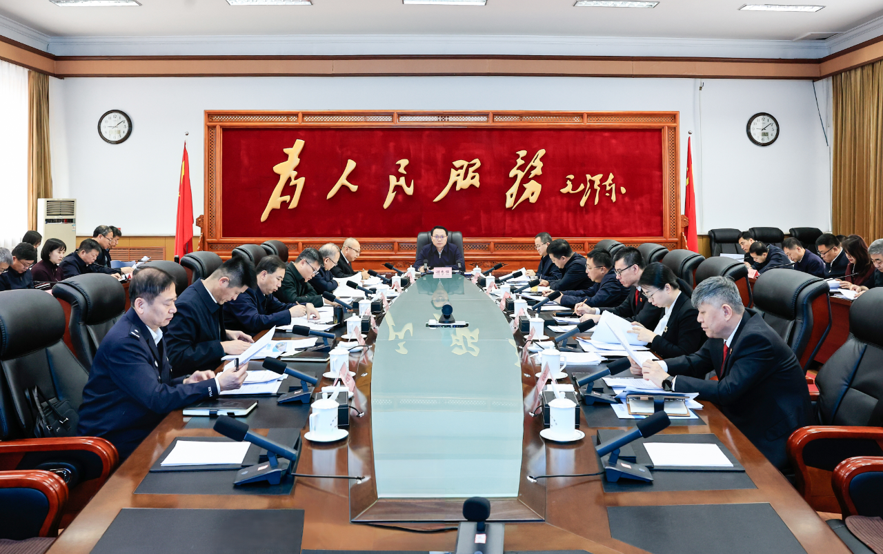 谢志强：深化府院联动 凝聚治理合力 为高质量发展提供有力法治保障